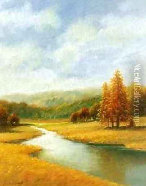 Autumn Oil Painting - Jean-Leon Gerome
