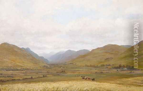 Near Abergwyndayn Oil Painting - Sir Rupert Alfred Kettle