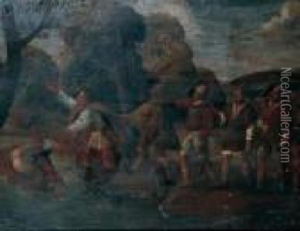 La Parabole Des Aveugles Oil Painting - Pieter The Elder Brueghel