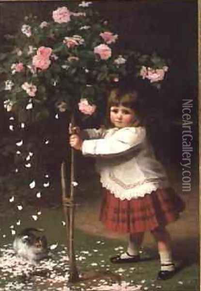 The Young Gardener Oil Painting - James Hayllar