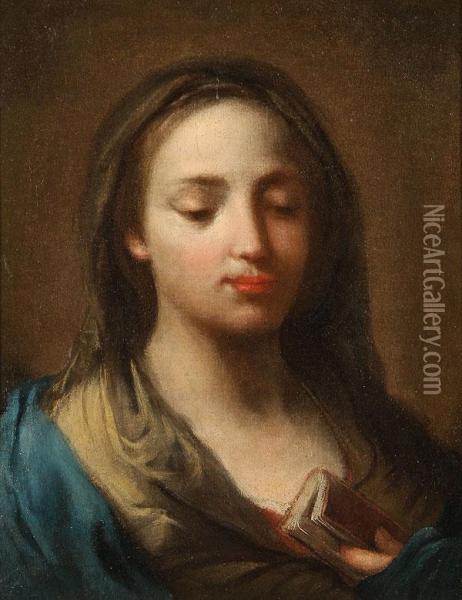 The Virgin Oil Painting - Jacopo (Giacomo) Amigoni