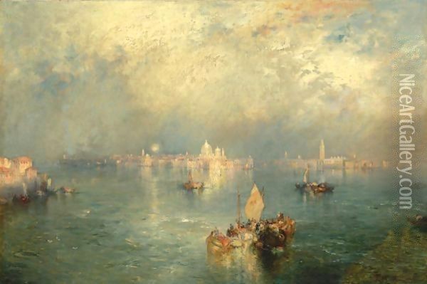Venice 4 Oil Painting - Thomas Moran