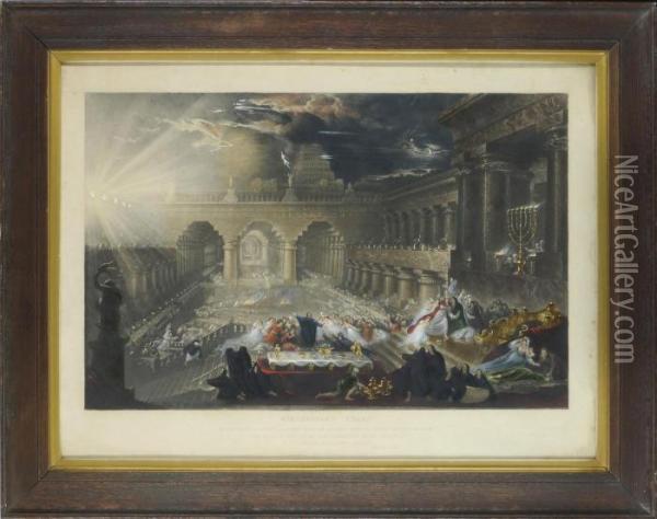 Belshazzar's Feast Oil Painting - John Martin