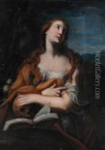La Maddalena In Penitenza Oil Painting - Guido Reni