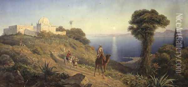 Algiers, c.1862 Oil Painting - J.T. Walton