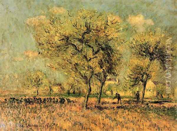 Landscape Oil Painting - Gustave Loiseau