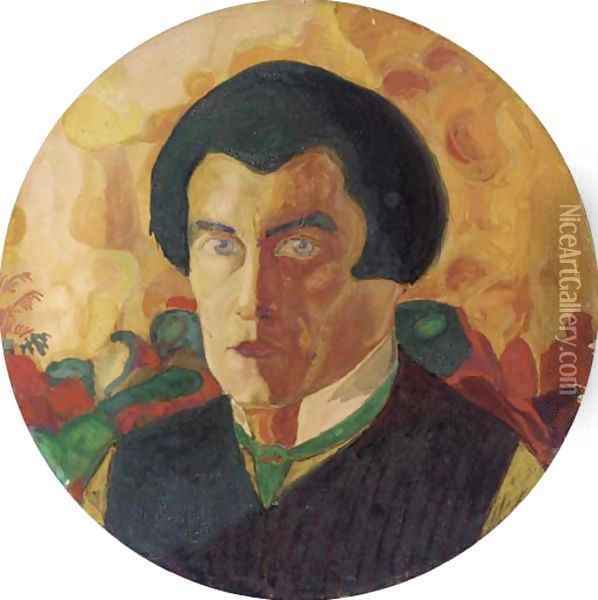 Self-Portrait 3 Oil Painting - Kazimir Severinovich Malevich