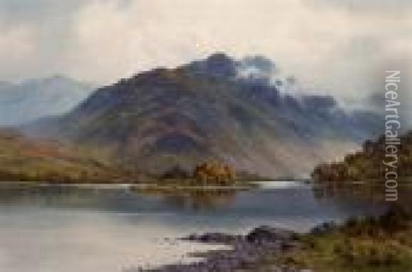 Loch Achray And Ben Venue Oil Painting - Edward Horace Thompson