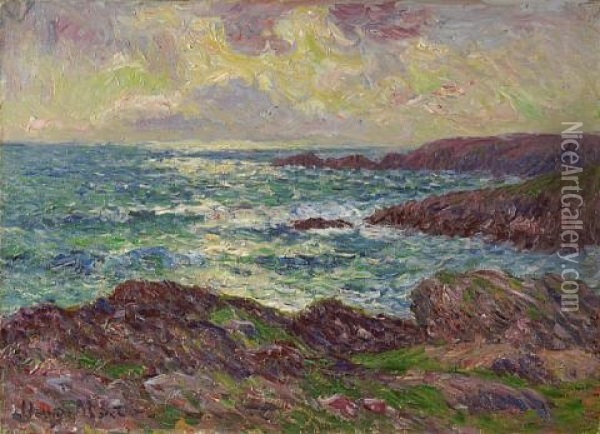 Seascape Oil Painting - Henry Moret