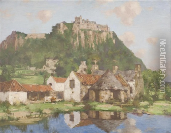 Stirling Castle Oil Painting - David Gauld