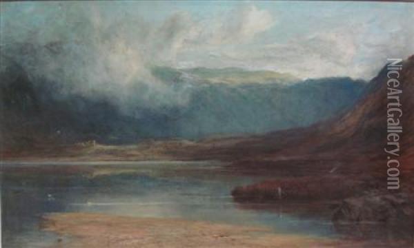 The Corrie An Lochan Oil Painting - John Smart