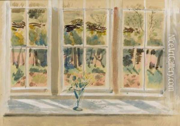 Iden, Spring Oil Painting - Paul Nash