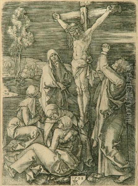 The Crucifixion Oil Painting - Albrecht Durer