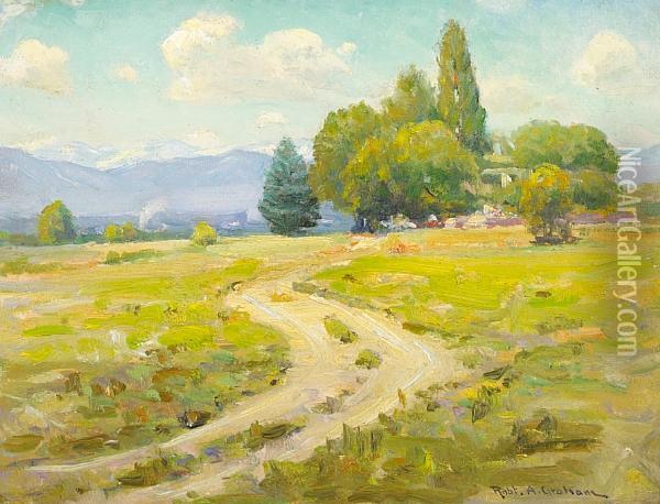Country Road Oil Painting - Robert Alexander Graham