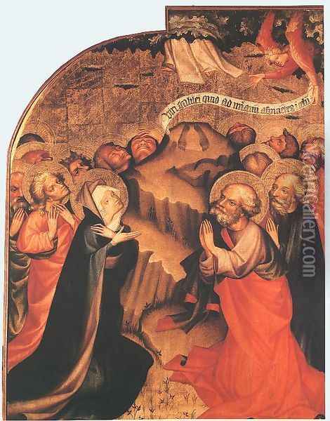 Ascension 1427 Oil Painting - Master Thomas de Coloswar