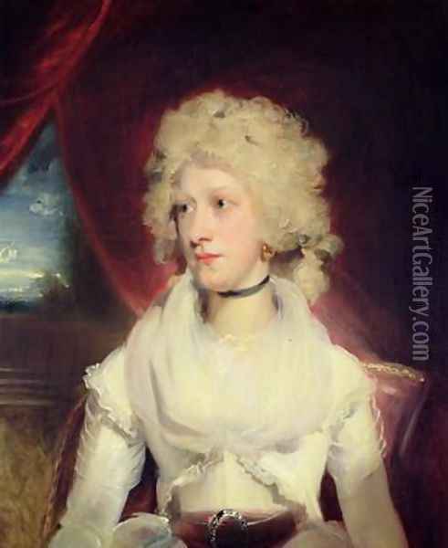 Portrait of Miss Martha Carr Oil Painting - Sir Thomas Lawrence