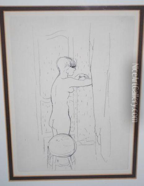 Toilette Oil Painting - Pierre Bonnard