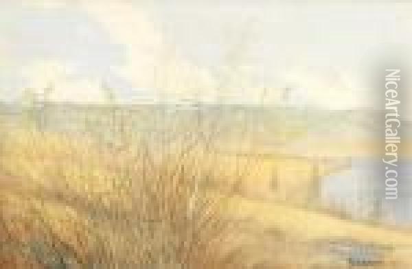 Fra Lauvlia, Sigdal Oil Painting - Theodor Severin Kittelsen