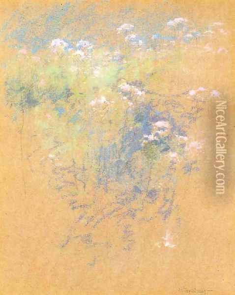 Flowers3 Oil Painting - John Henry Twachtman