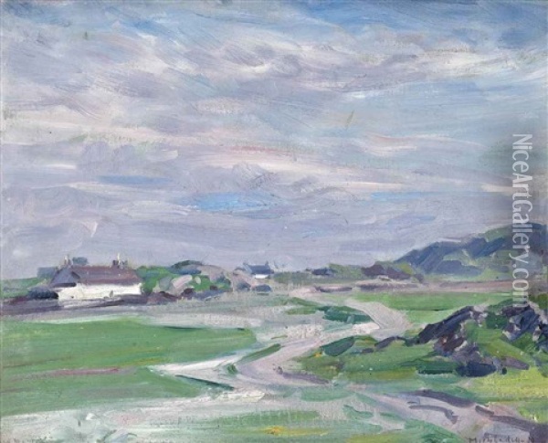 Iona Landscape Oil Painting - Francis Campbell Boileau Cadell
