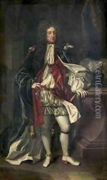 Prince George of Denmark 1653-1708 Oil Painting - Michael Dahl