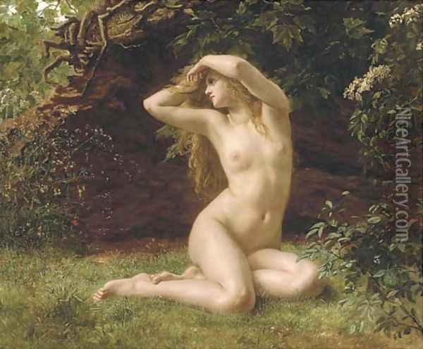 The First Awakening of Eve Oil Painting - Valentine Cameron Prinsep