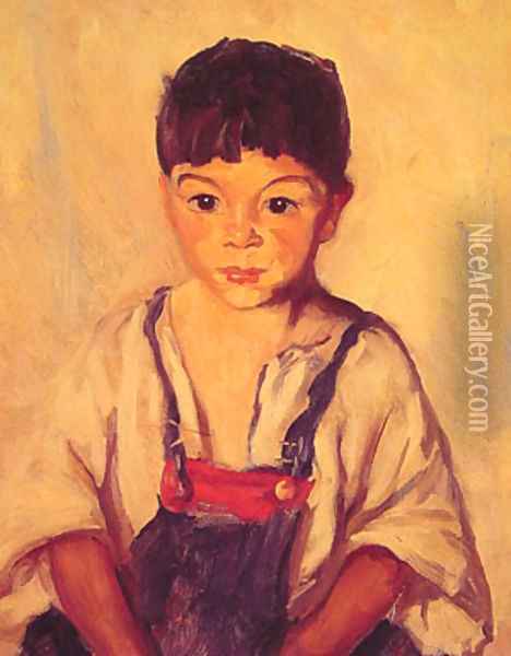 Gypsy Boy Oil Painting - Robert Henri