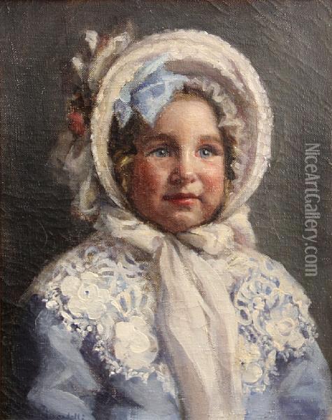 Portrait Of Dorothy Clarke Oil Painting - Alida Ghirardelli