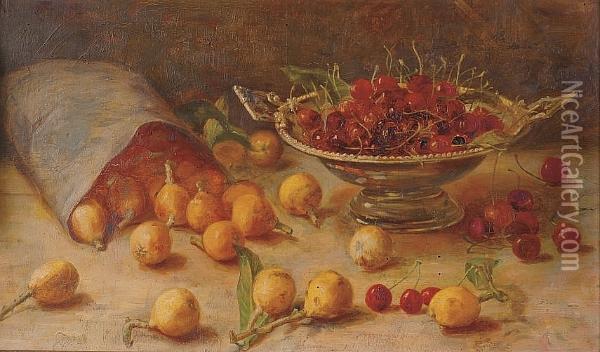 Summer Fruits Oil Painting - Ioannis Economou
