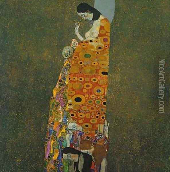 Hope II Oil Painting - Gustav Klimt