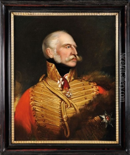 Ernest-auguste Ier De Hanovre, Duc De Cumberland, 5e Fils De Georges Iii Oil Painting - George Saunders