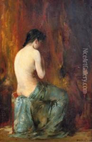 't Model: Nude Oil Painting - Hobbe Smith