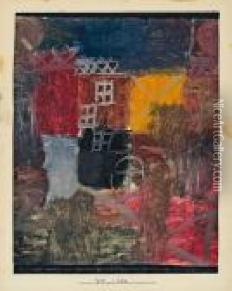 Vorstadt-hof Oil Painting - Paul Klee