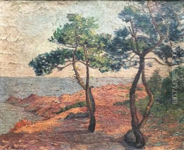 Cote Mediteraneenne, 1919 Oil Painting - Paul Madeline