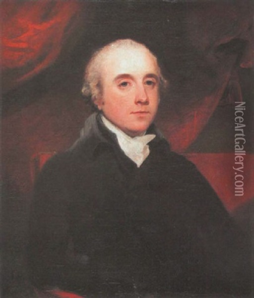 Portrait Of Robert Dundas Of Arniston Oil Painting - Sir John Hoppner