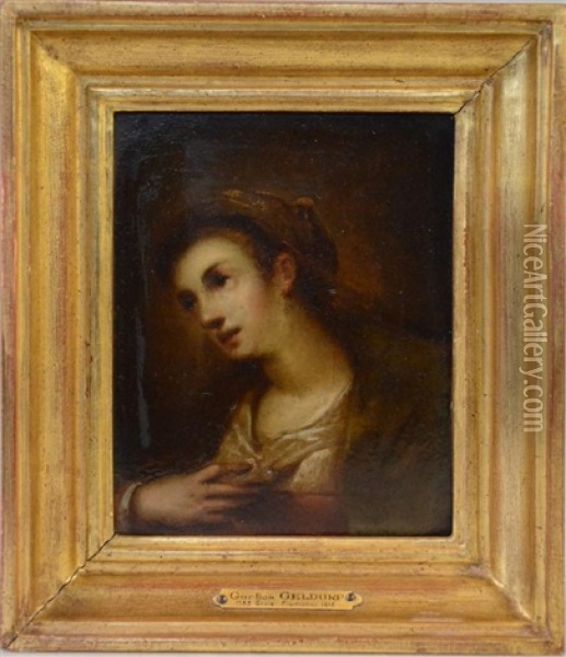 La Vierge En Priere Oil Painting - Gortzius Geldorp