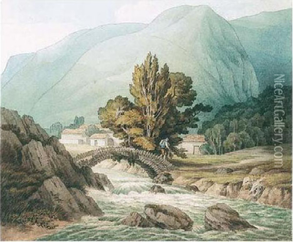 Watendlath, Cumberland Oil Painting - John White Abbott