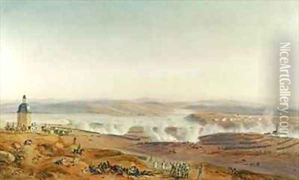 The Battle of Austerlitz 2 Oil Painting - Jean Antoine Simeon Fort