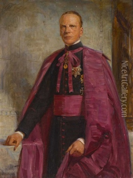 Prinz Georg Von Bayern Oil Painting - Hermann Eissfeldt