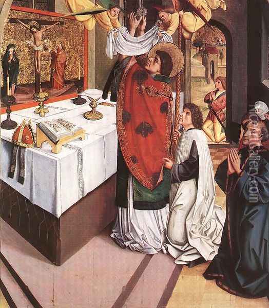 The Sermon of Saint Martin Oil Painting - Unknown Painter