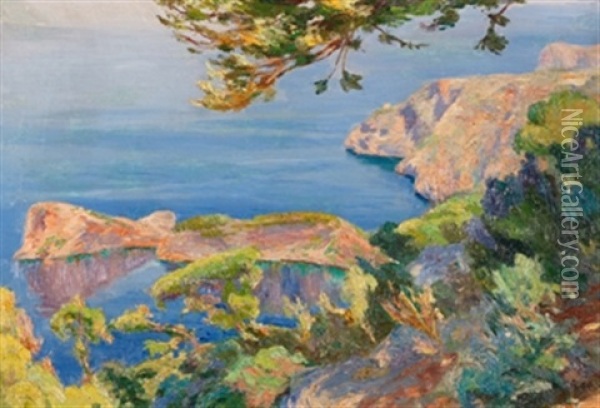 Paisaje De Mallorca Oil Painting - Joan Fuster Bonnin