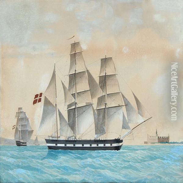 Baltazara, Dragor Oil Painting - Peder Nielsen Foss