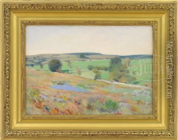 New England Hills Oil Painting - Edward Wilbur Dean Hamilton