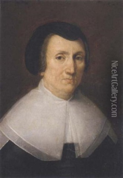 Portrait Of A Lady Oil Painting - Quiringh Gerritsz van Brekelenkam
