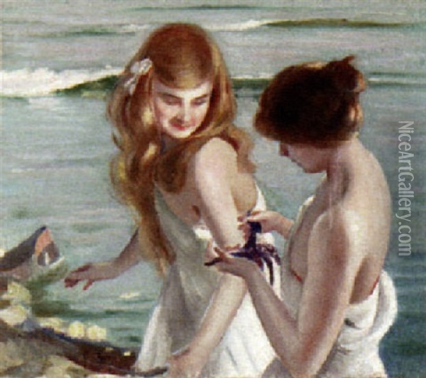 Sea Maidens Oil Painting - Paul Emile Chabas
