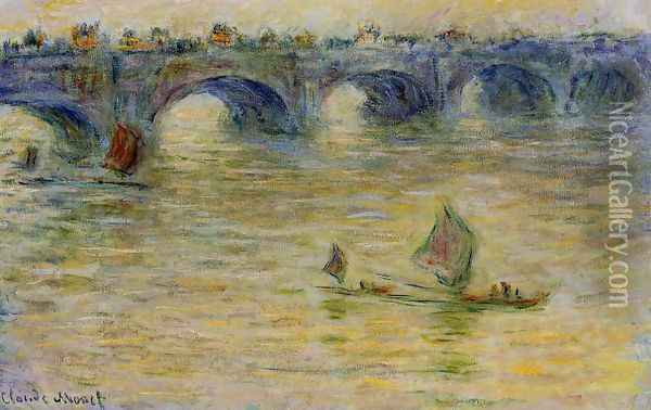 Waterloo Bridge 1 Oil Painting - Claude Oscar Monet