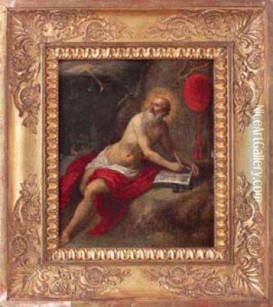 San Jeronimo Oil Painting - Frans II Francken
