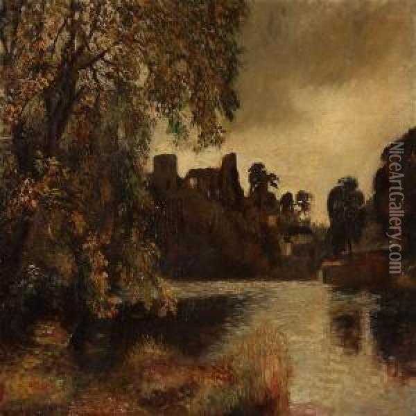 Barnard Castle Oil Painting - Louise Pickard
