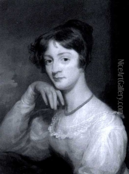 Portrait Of Lady (lady Beauclerk?) Oil Painting - Thomas Lawrence