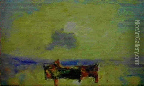 Le Pecheur En Barque Oil Painting - Louis Pastour